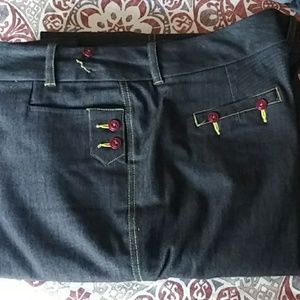 Larry Levine Stretch Pants